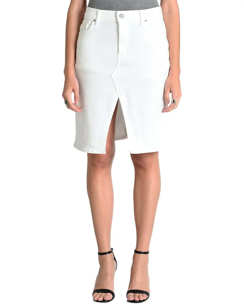 Fidelity Denim Regal White Skirt 1