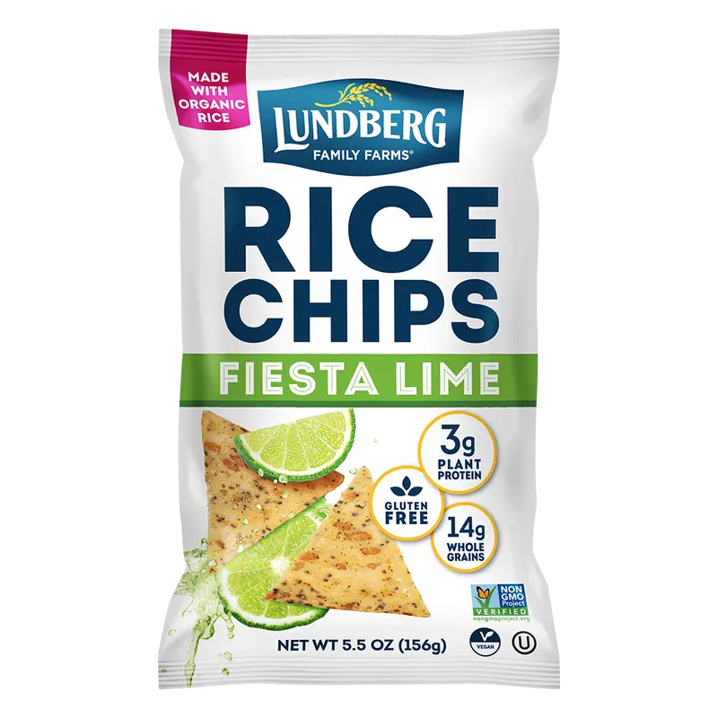 Fiesta Lime Rice Chips 1