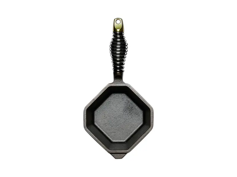 Finex 1 Quart Cast Iron Sauce Pan 1