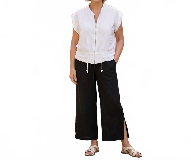 Firenze Cinch Top In Cream 1