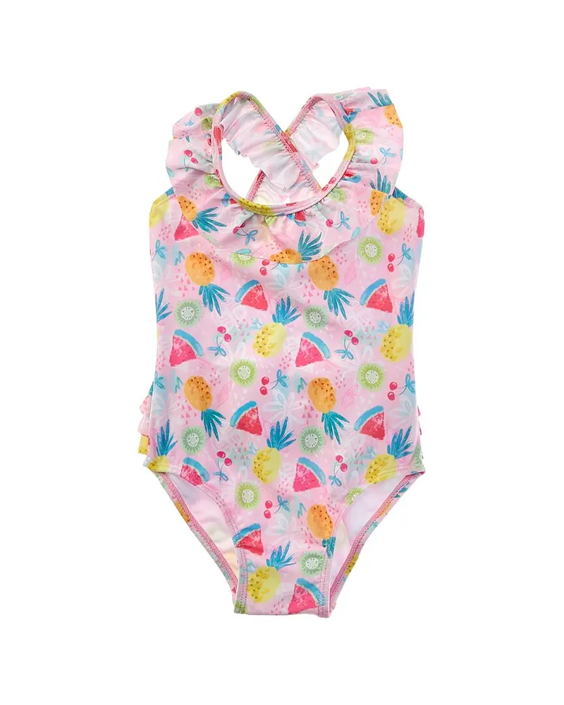 Flap Happy One Piece Fruit Fiesta Swim Suit 1