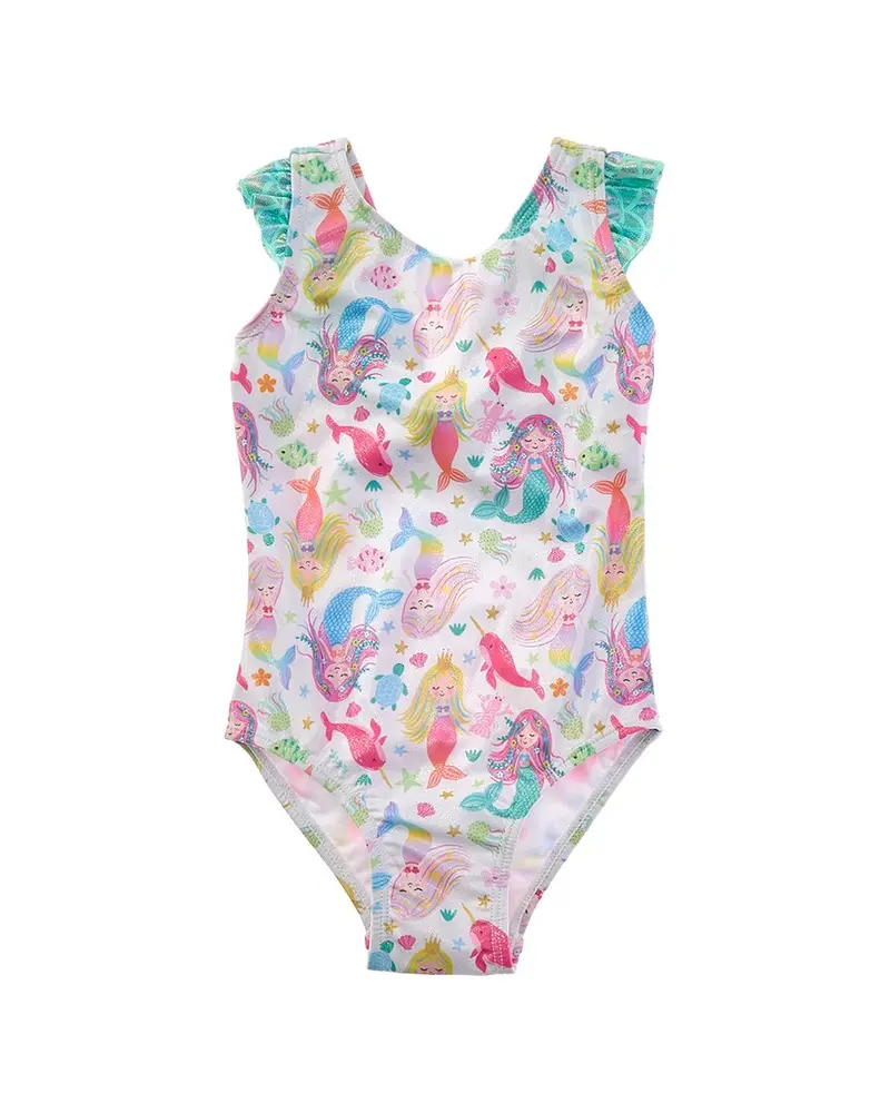Flap Happy One Piece Mermaid Bliss Swimsuit 1