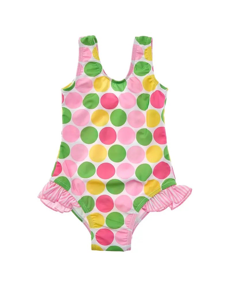 Flap Happy One Piece Spring Dots Swimsuit 1