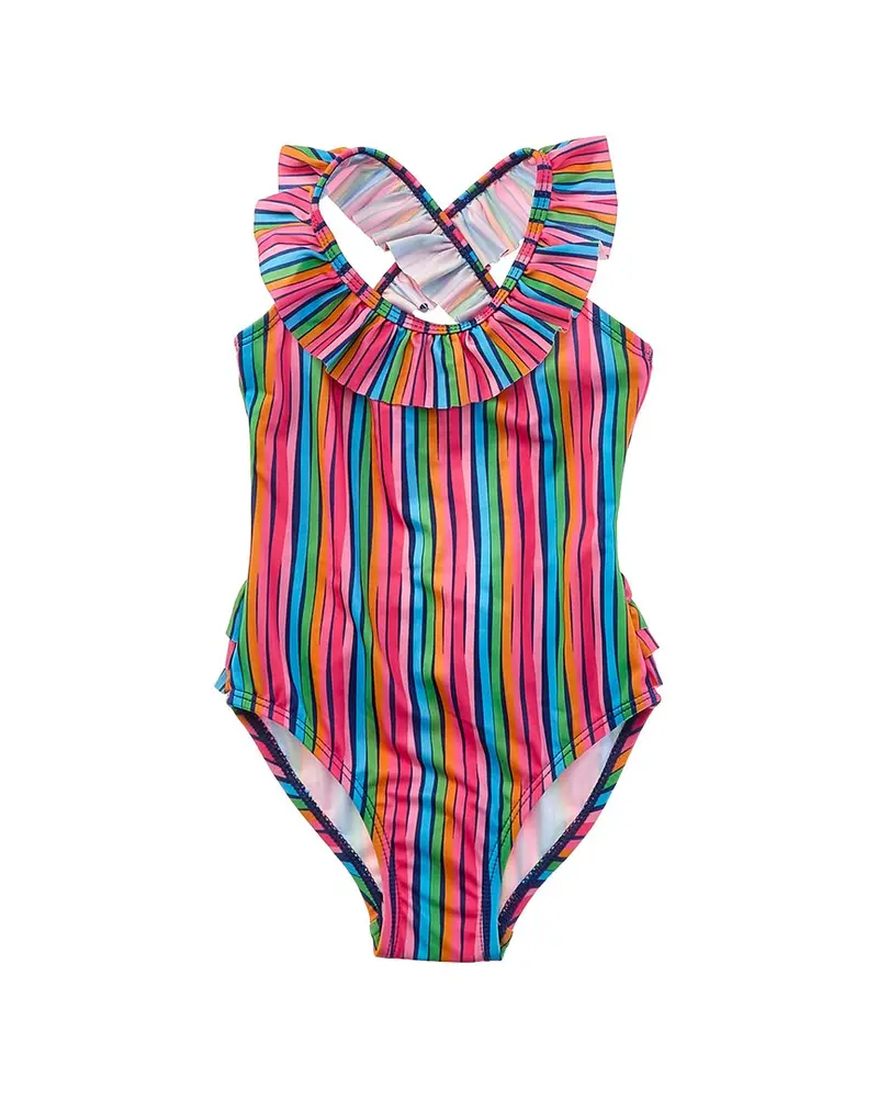 Flap Happy One Piece Wacky Ribbons Swimsuit 1