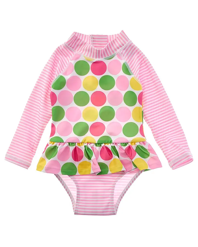 Flap Happy Spring Dots Swim Suit 1