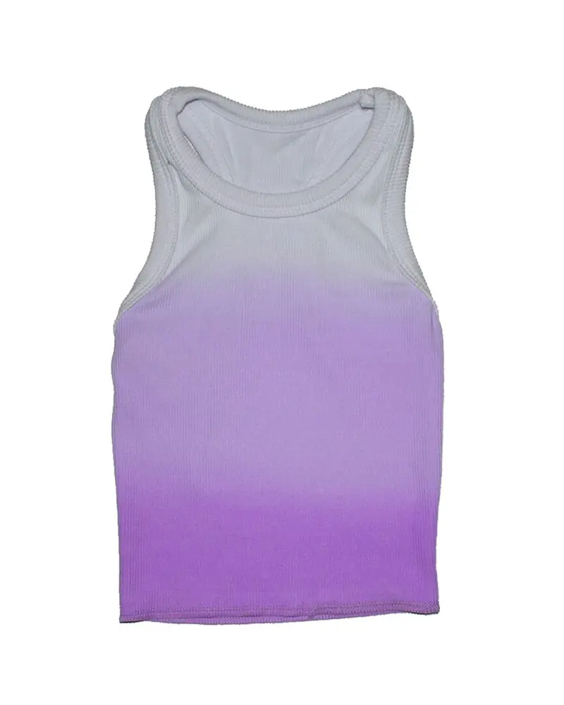 Flowers By Zoe Rib 2X2 Terry Jersey Tank 1