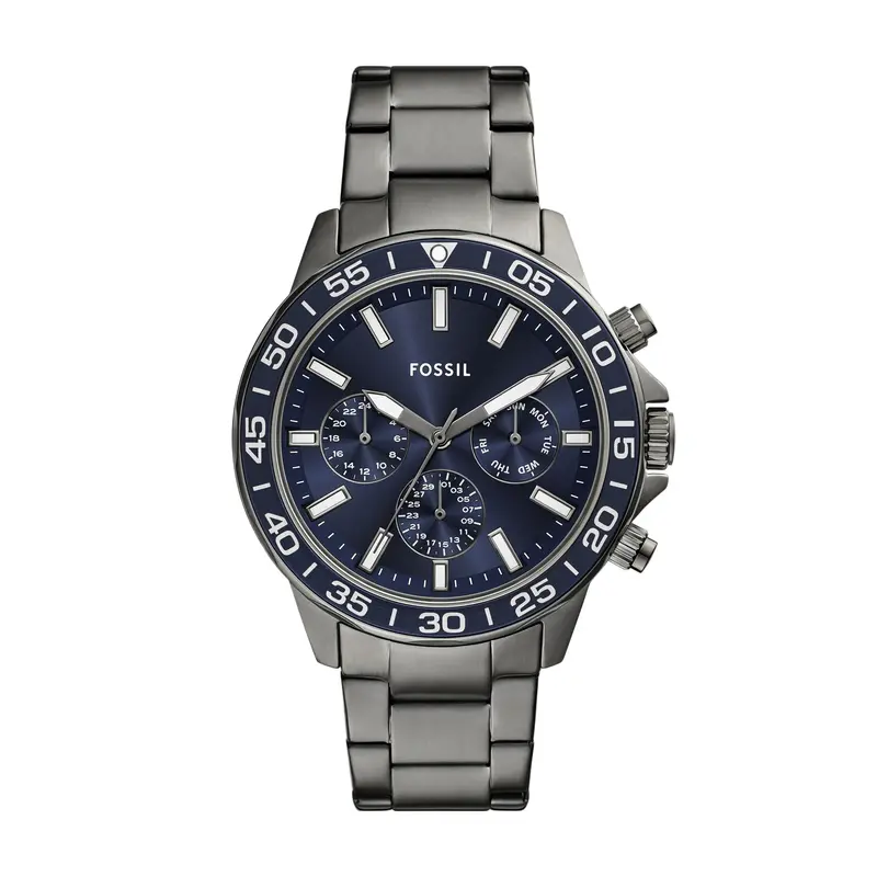 Fossil Men's Bannon Multifunction, Gunmetal Stainless Steel Watch 1