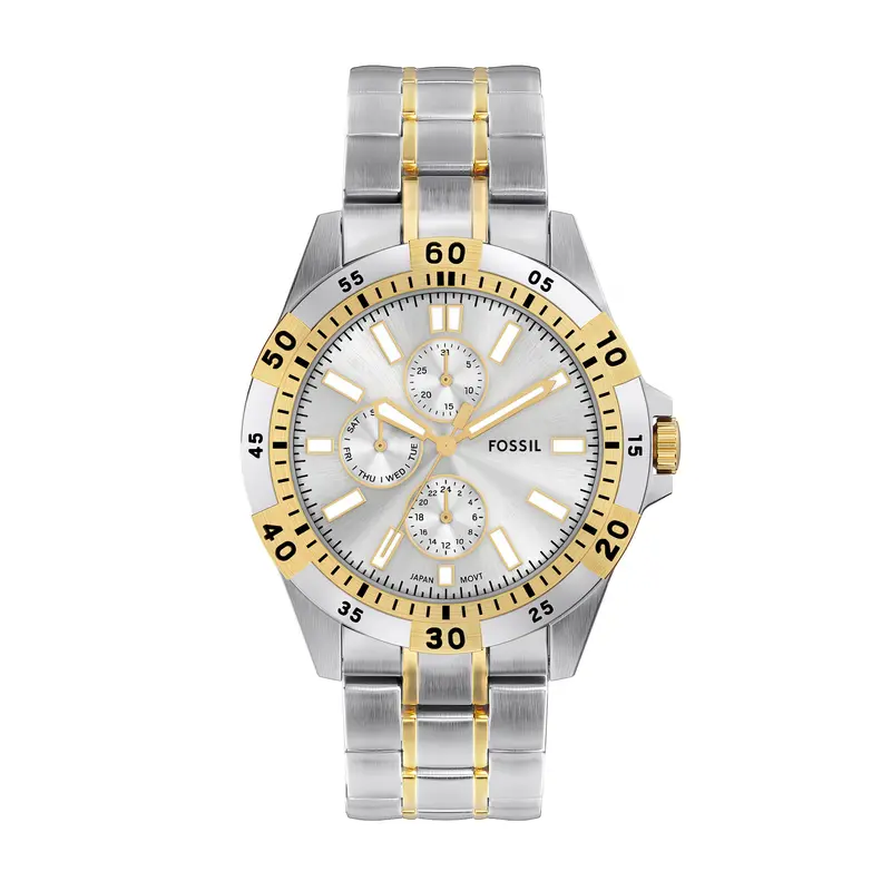 Fossil Men's Garrett Multifunction Two-Tone Stainless Steel Watch 1