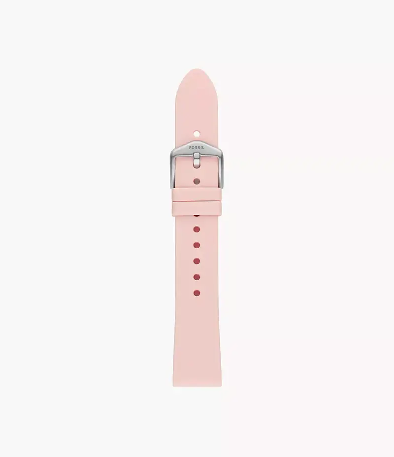Fossil Women's 18Mm Nude Silicone Watch Band 1