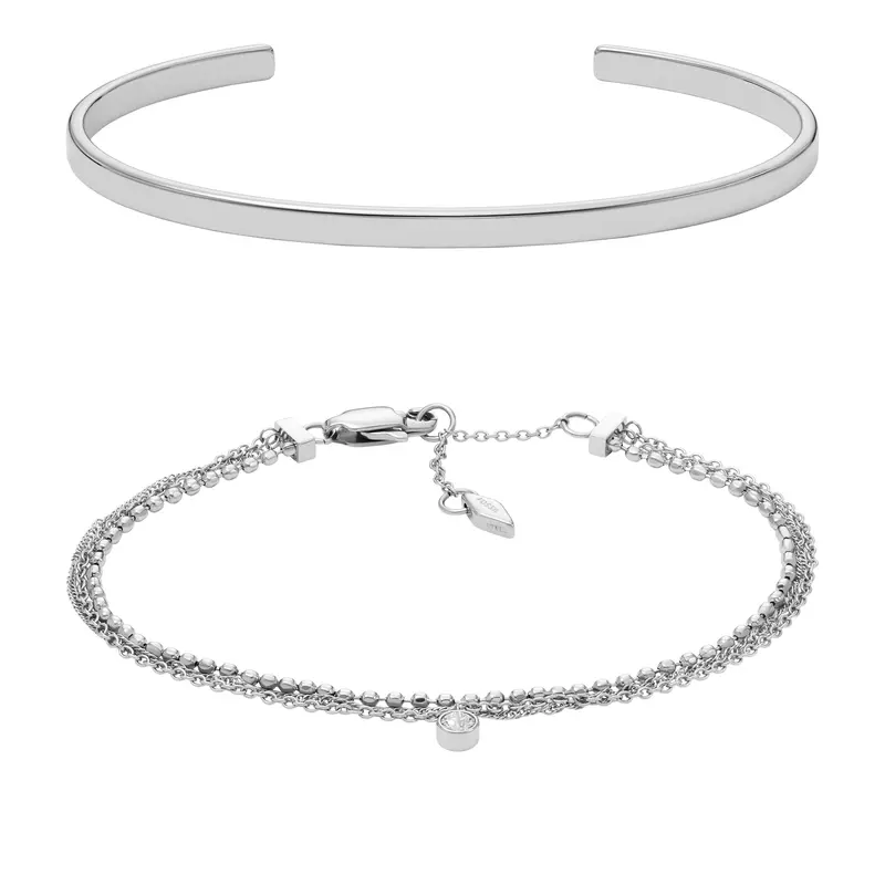 Fossil Women's Arm Party Stainless Steel Bracelet Gift Set 1