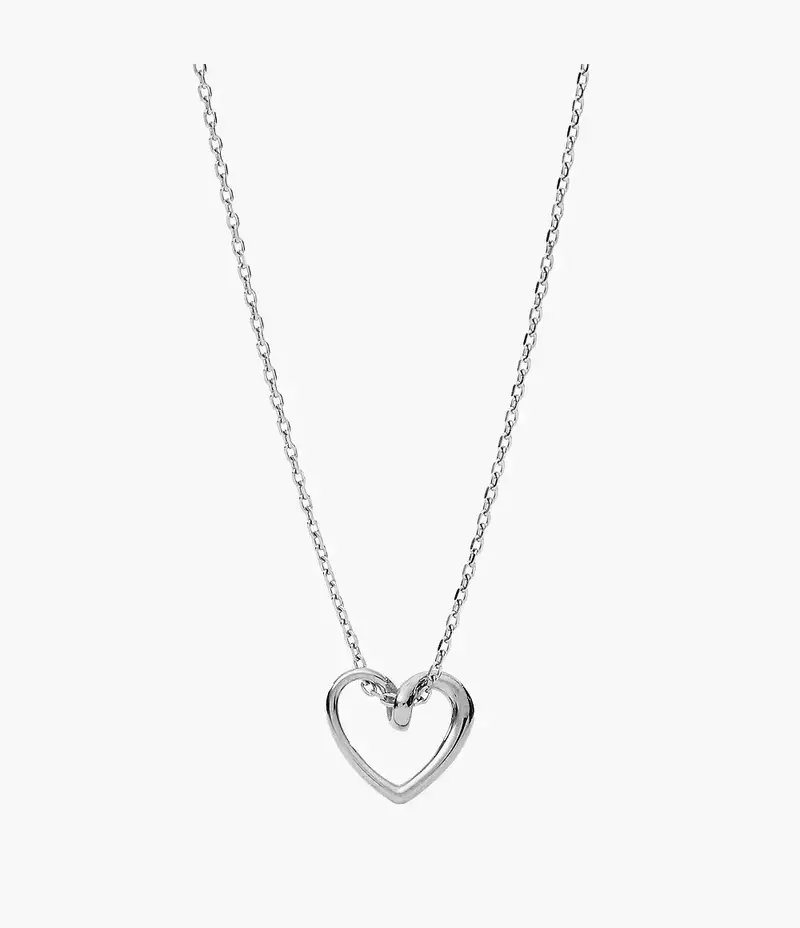 Fossil Women's Sawyer Stainless Steel Pendant Necklace 1