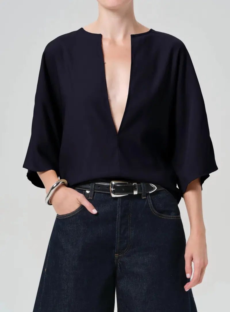 Franca Shirt In Navy 1
