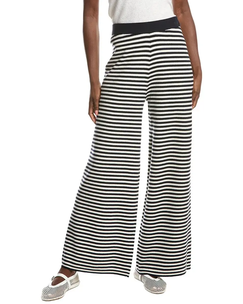 French Connection Stripe Ribbed Pant 1