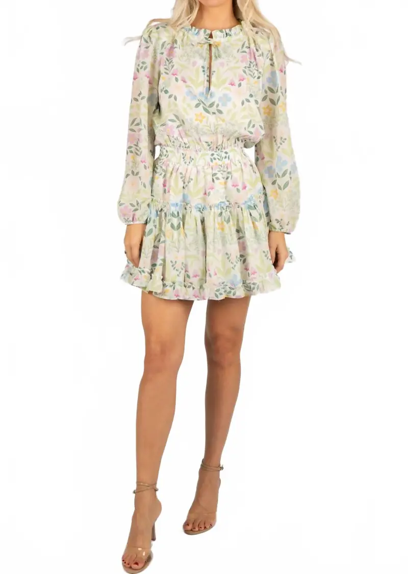 Freya Dress In Wildflowers 1