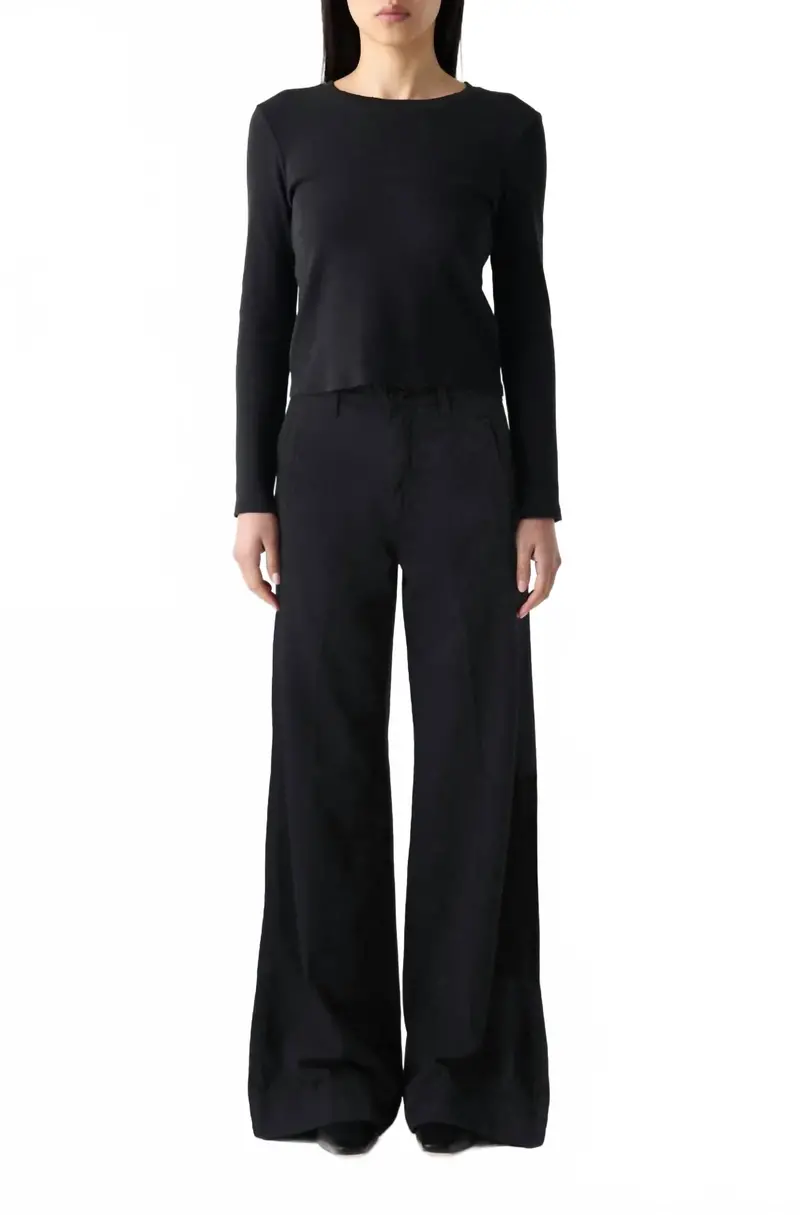 Frida Trouser In Vintage Black 1