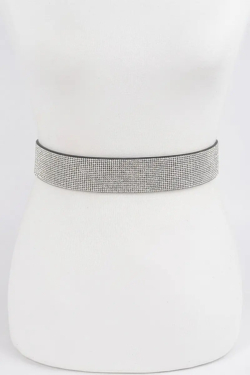 Full Rhinestone Waist Belt 1