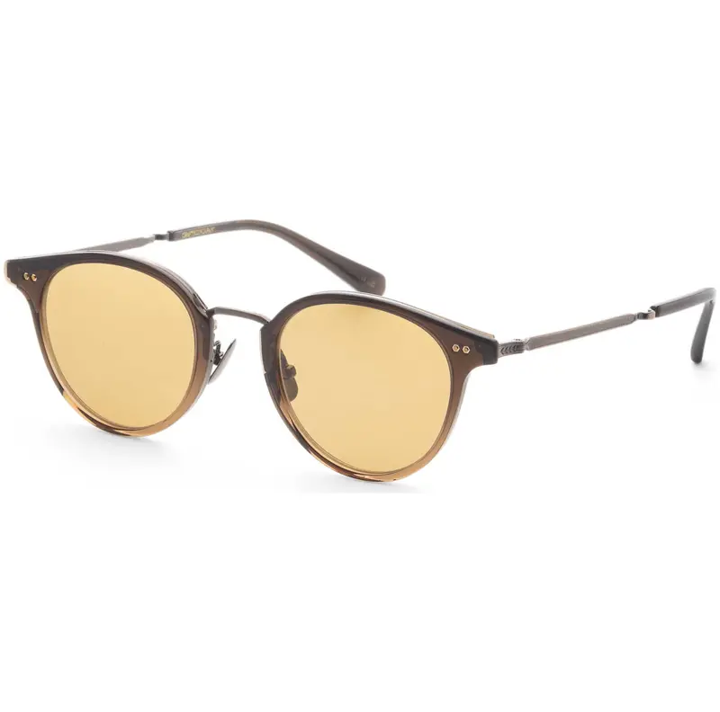 Garrett Leight Unisex 46 Mm Brown Sunglasses 1