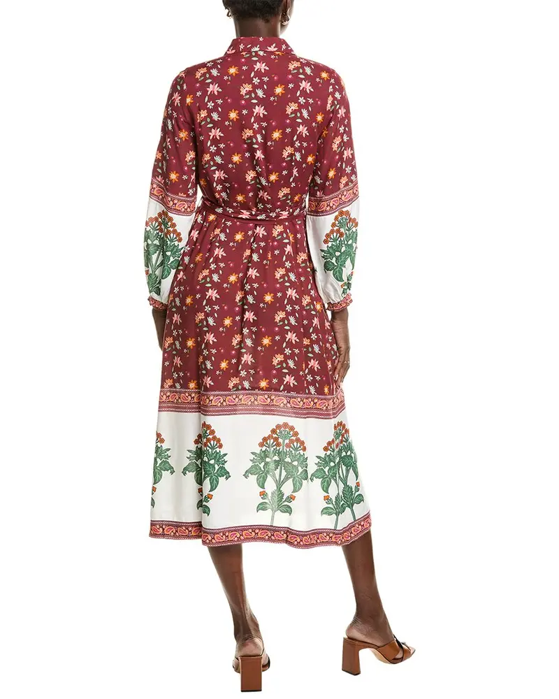 Garrie B Button-Down Midi Dress 2