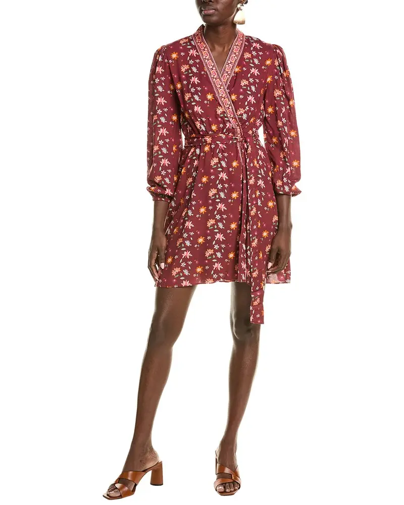 Garrie B Mini Wrap Dress 1