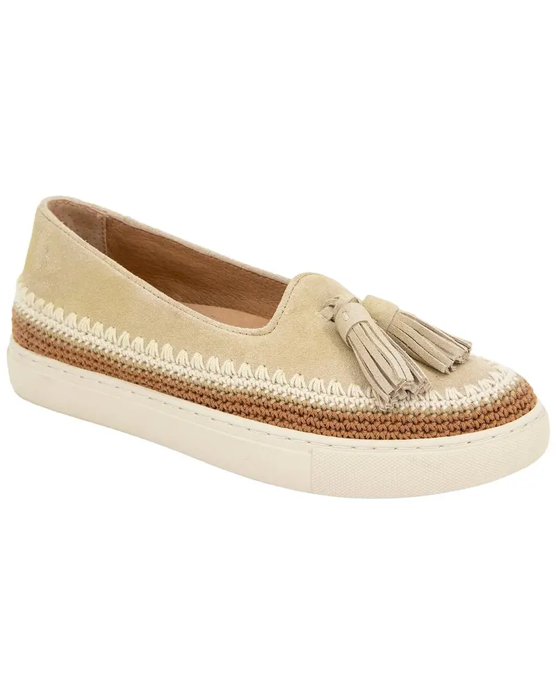 Gentle Souls By Kenneth Cole Citrus Suede Flat 1