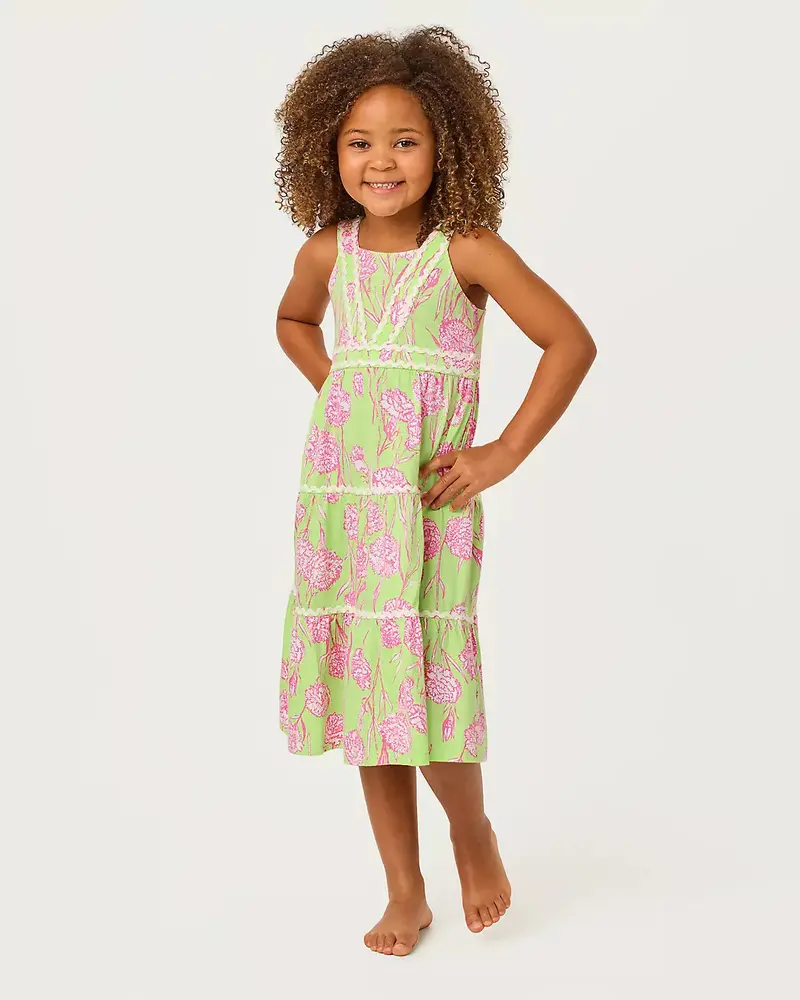 Girls Mini Pollie Midi Dress 1