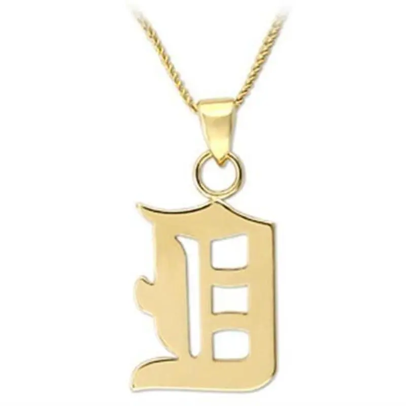 Gold Brass Chain Pendant With No Stone 1