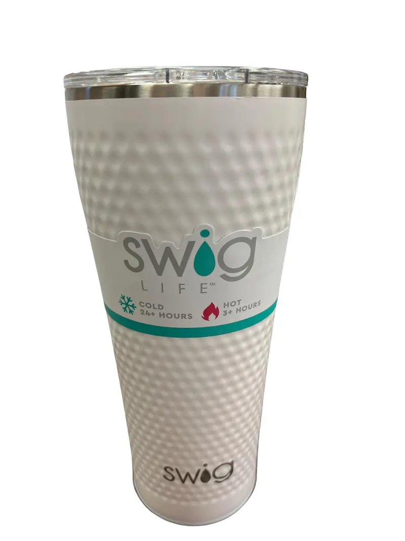 Golf Partee Tumbler In White 1