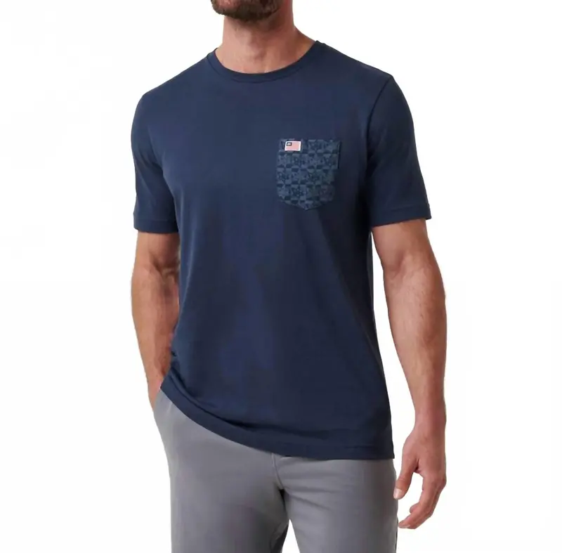 Good Ol Days Short Sleeve Tee In Total Eclipse 1