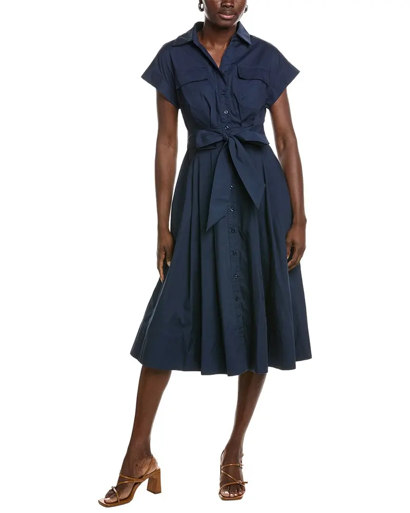 Gracia Belted Midi Dress 1