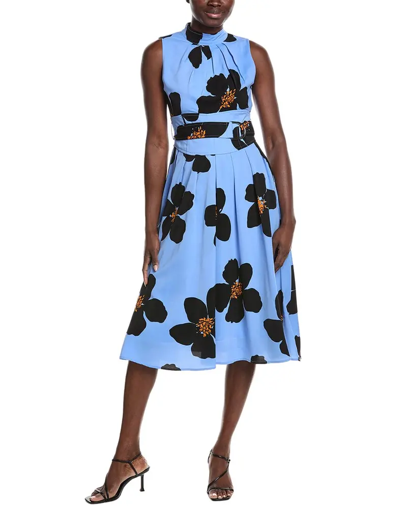 Gracia Big Flower Print Mini Dress 1