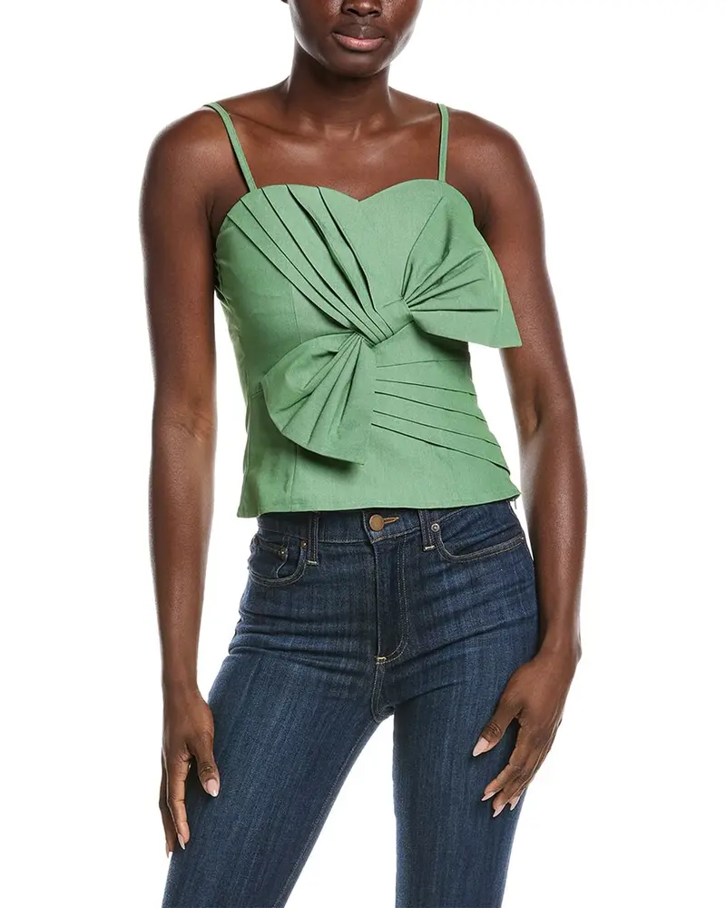 Gracia Bow Front Bustier Top 1