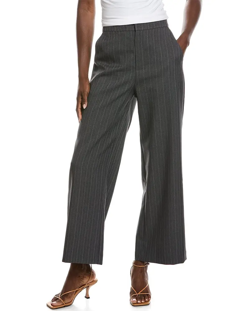 Gracia Elastic Back Straight Fit Casual Pant 1