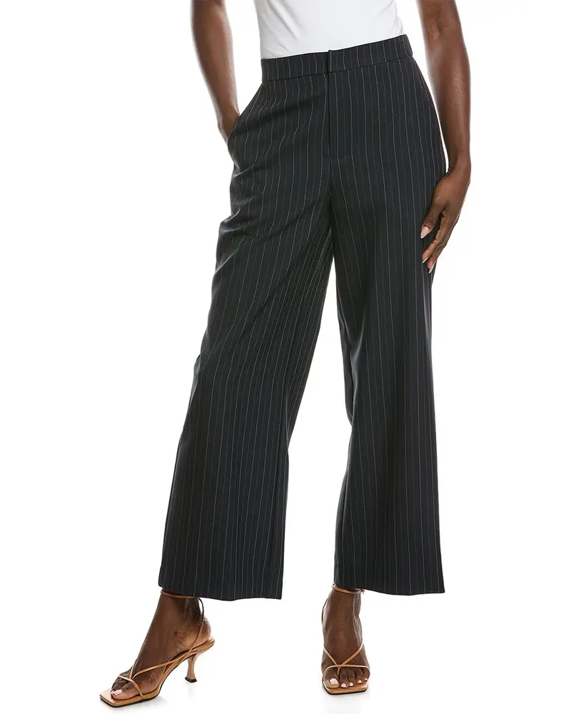 Gracia Elastic Back Straight Fit Casual Pant 1