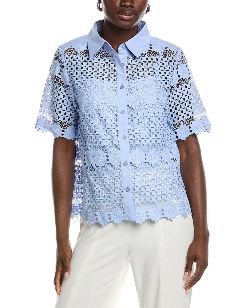 Gracia Eyelet Lace Shirt 1