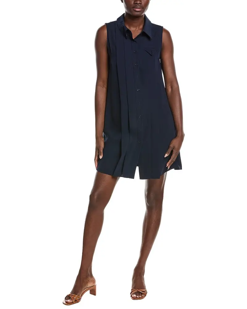 Gracia Front Button Sleeveless Mini Dress 1
