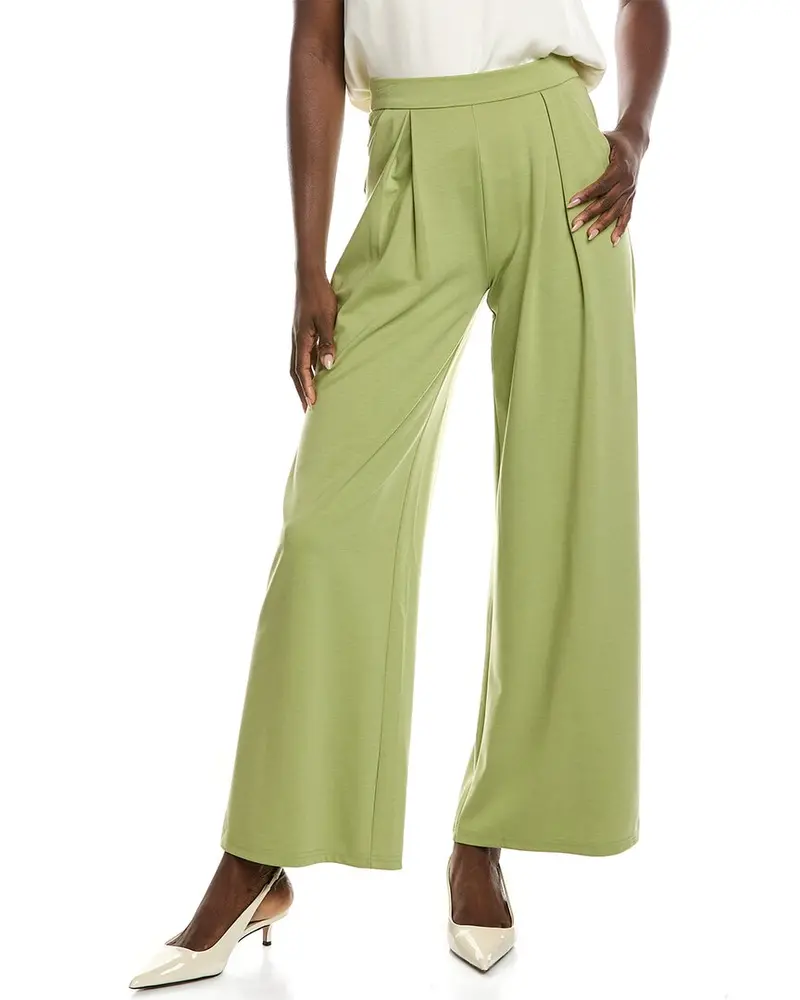 Gracia Pleated Wide Leg Pant 1