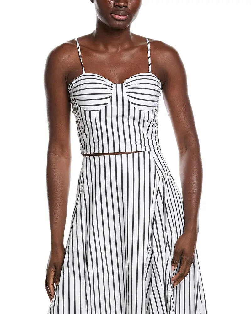 Gracia Striped Bralette Top 1