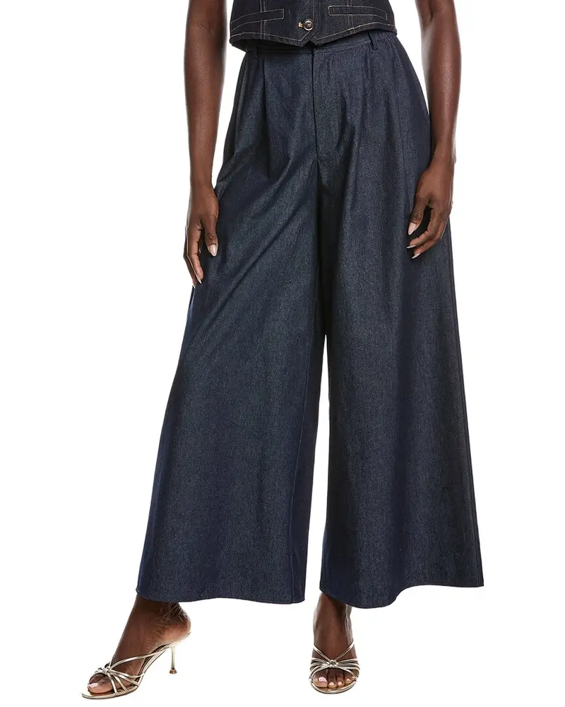 Gracia Wide Leg Denim Pant 1