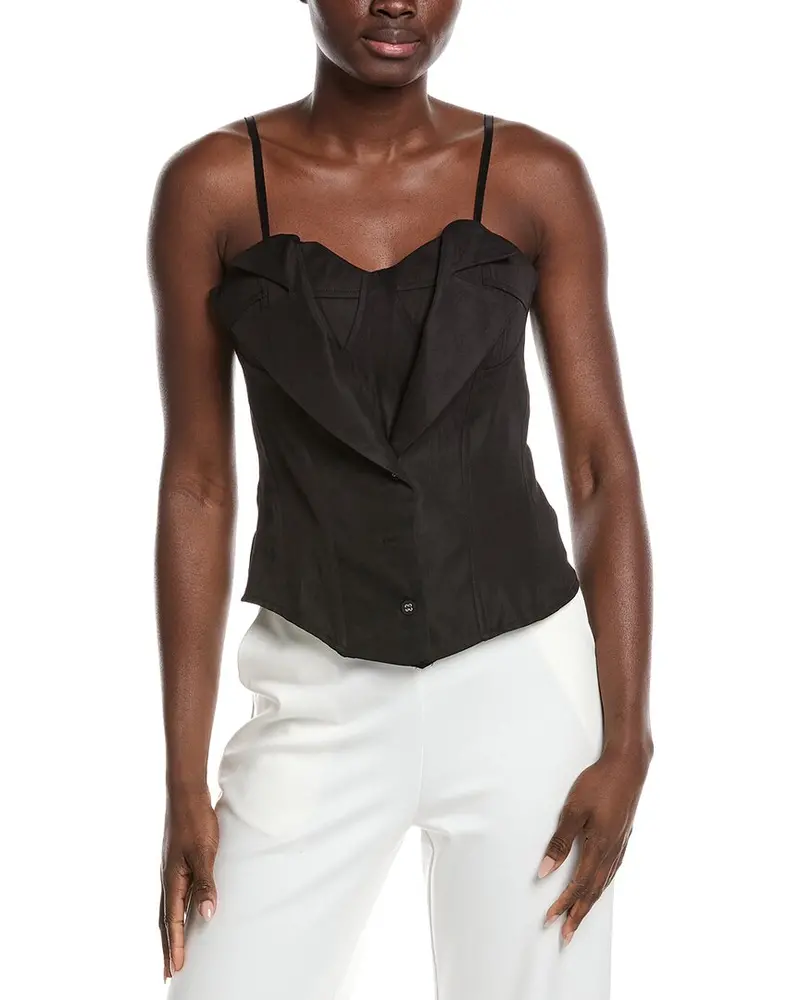 Gracia Zip-Up Corset Top 1