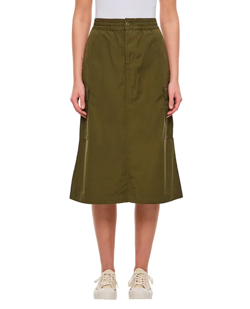 Green Jet Cargo Skirt 1