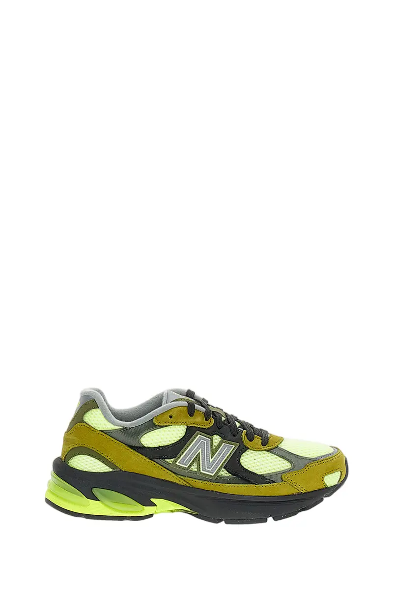 Green Lime Unisex Abzorb 2010 Sneakers 1