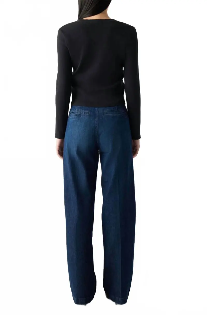 Greta High-Rise Wide-Leg Trousers In Heartthrob 2