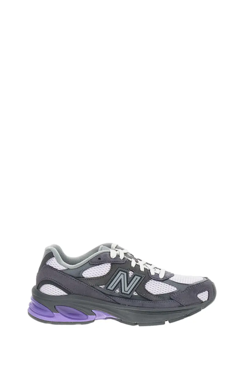 Grey Purple Unisex Abzorb 2010 Sneakers 1