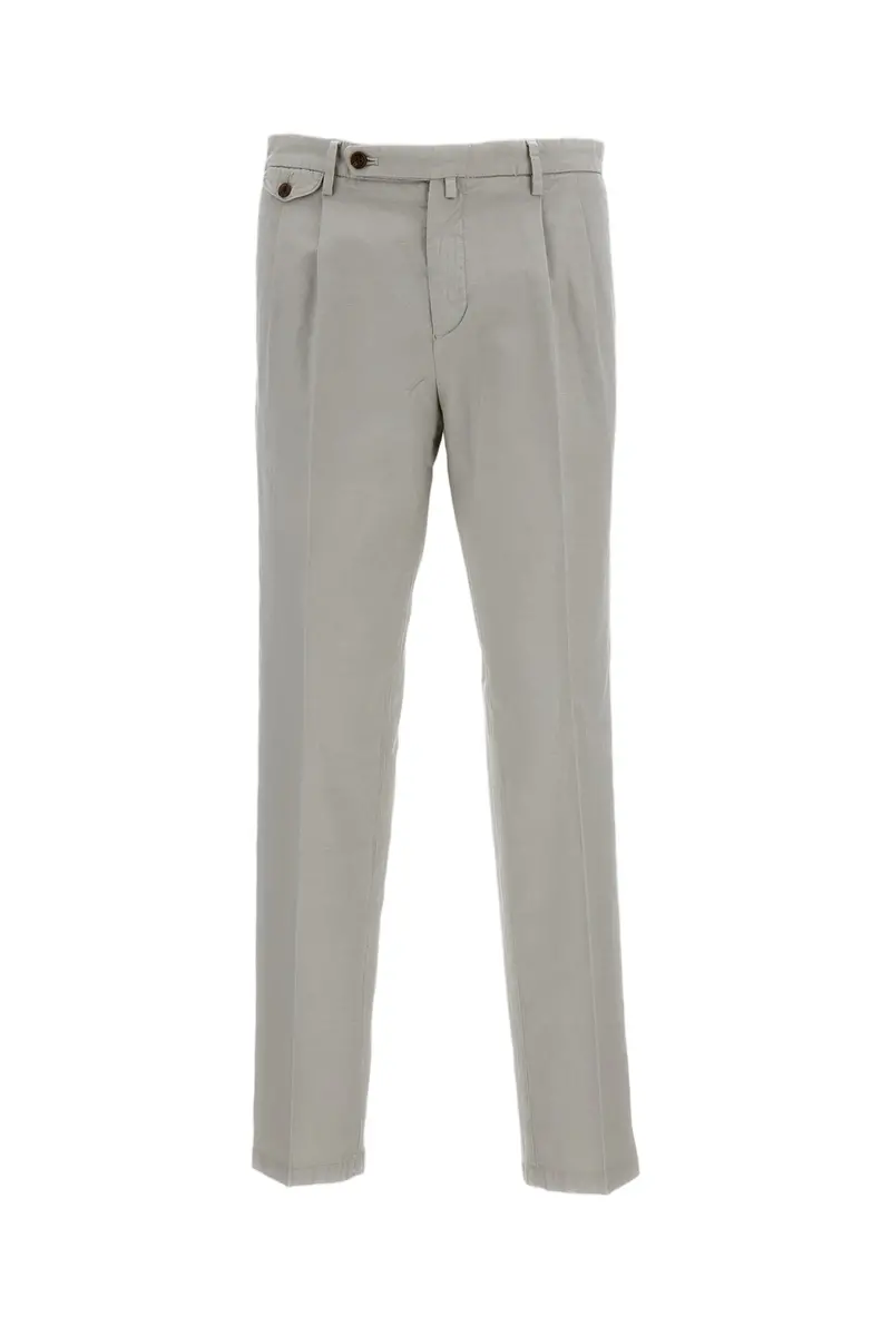 Grey Slim Distressed Trousers 1