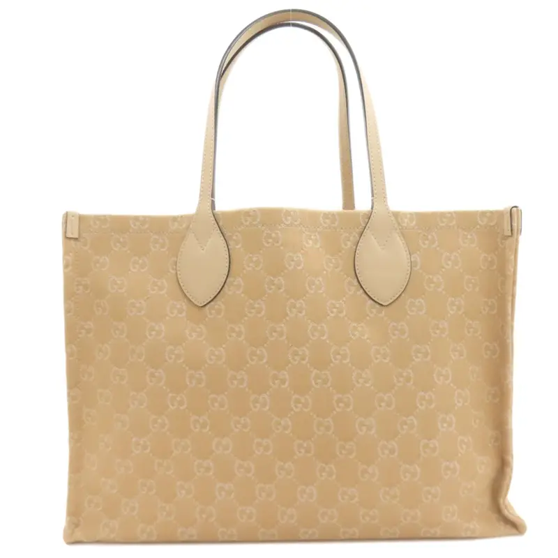Gucci Canvas Tote Bag (Pre-Owned) 1