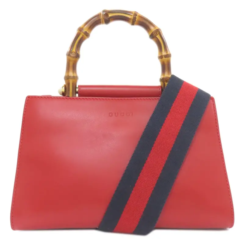 Gucci Leather Handbag (Pre-Owned) 1