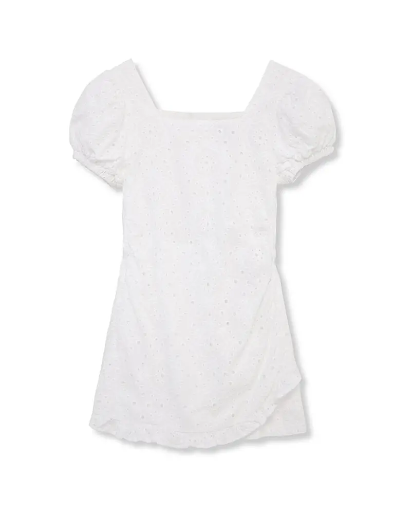 Habitual Allover Eyelet Romper 1