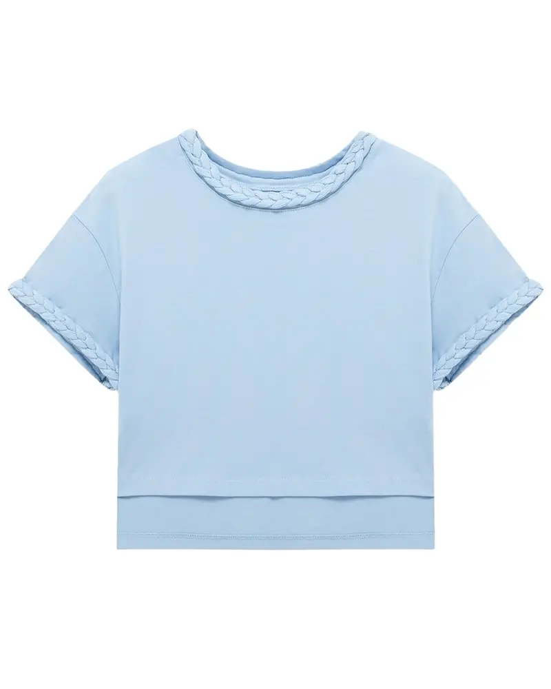 Habitual Braided Sleeve Top 1