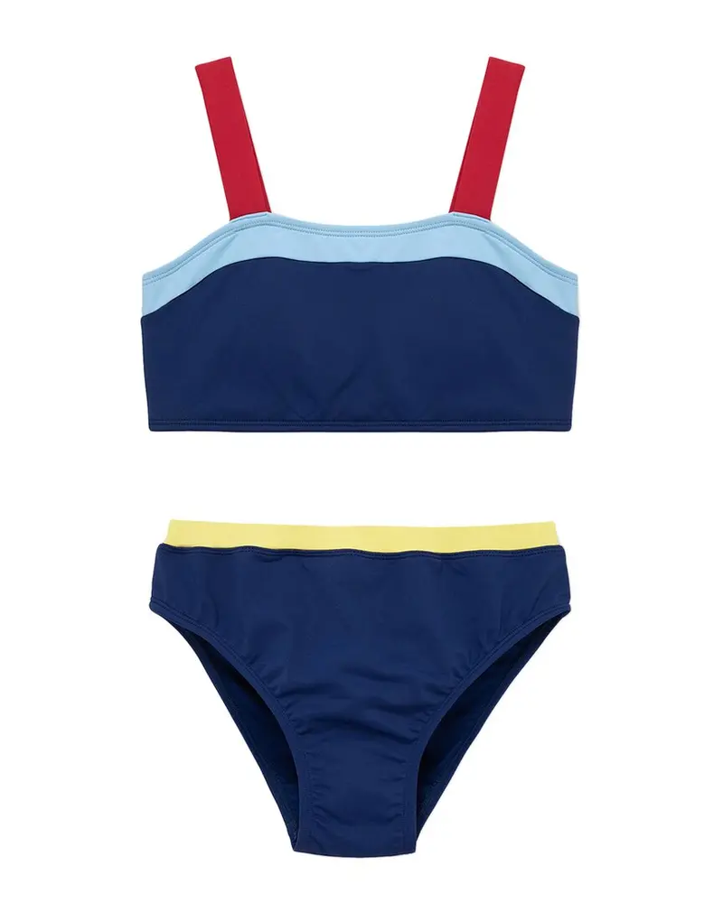 Habitual Color Block 2Pc Swimsuit 1