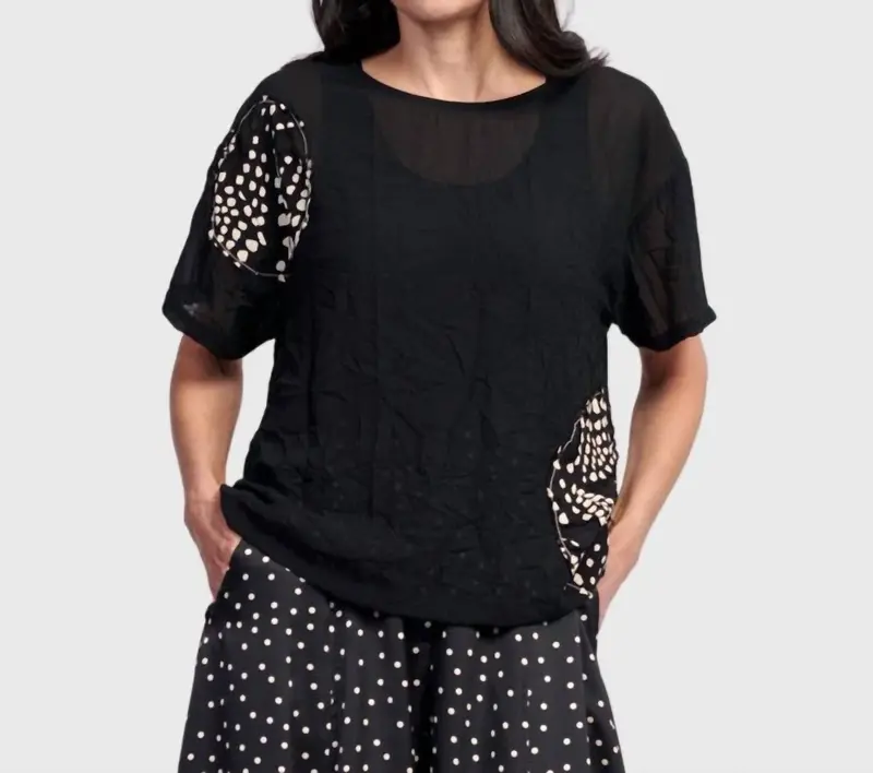 Halo Boxy Tee In Galaxy 1